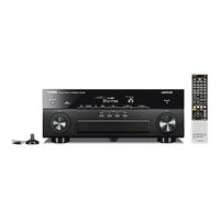 Yamaha RX-A810 Easy Setup Manual