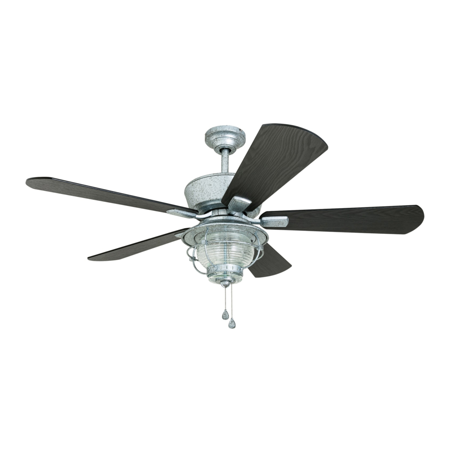 Harbor Breeze MERRIMACK II (41125, 42073, 42241, 43389) - Ceiling Fan Manual