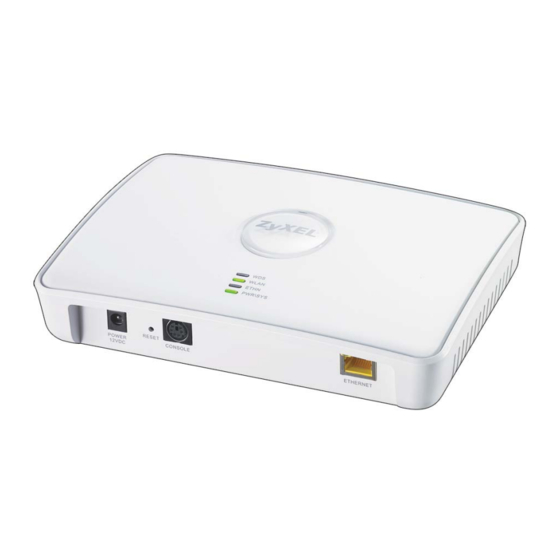 ZyXEL Communications NWA-3166 User Manual