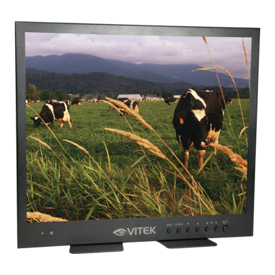 VITEK VTM-LCD194M Manuals