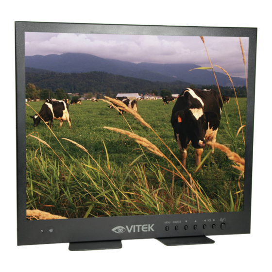 Vitek VTM-LCD194M Manual