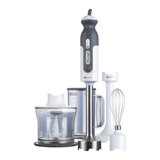DeLonghi DHB723 Instructions For Use Manual