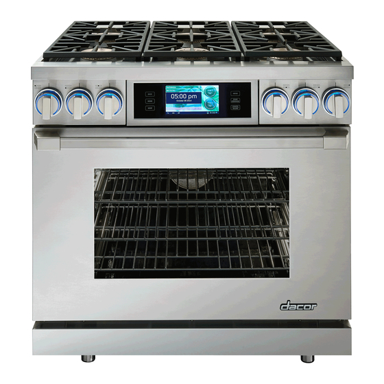 Dacor Discovery DYRP48D-C-S Installation Instructions Manual