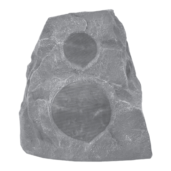 Klipsch All-Weather Rock AWR-650-SM Owner's Manual