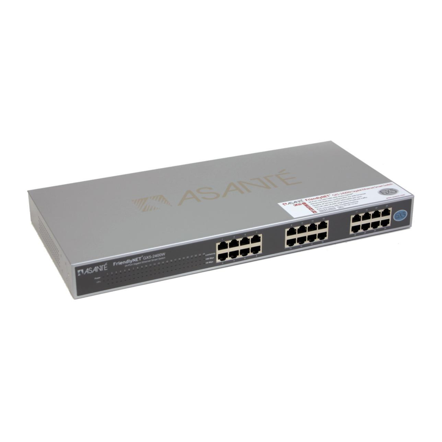 Asante FriendlyNET GX5-2400W User Manual