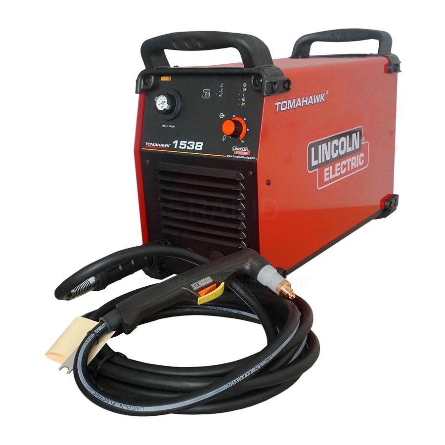 Lincoln Electric TOMAHAWK 1025 Operator's Manual