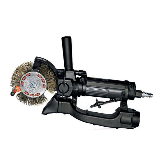Monti Bristle Blaster Pneumatic Operating Instructions Manual