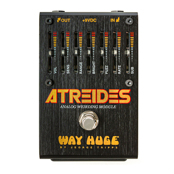 Way Huge ATREIDES Quick Start Manual