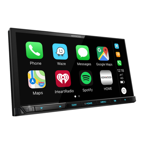 Kenwood DDX9019SM Instruction Manual