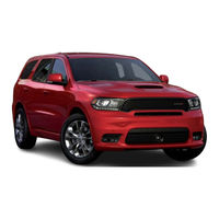 Dodge DURANGO 2019 Quick Reference Manual