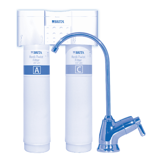 Brita Redi-Twist USS-323 Installation Instructions Manual