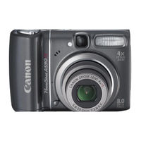 Canon Powershot A590 IS Software User's Manual