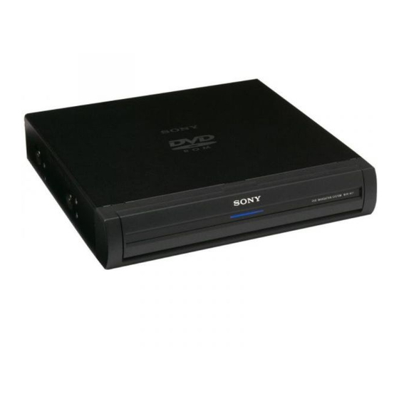 Sony NVX-HC1 Installation/Connections