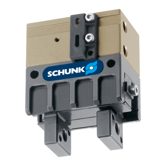 SCHUNK MPG-plus 12 Assembly And Operating Manual