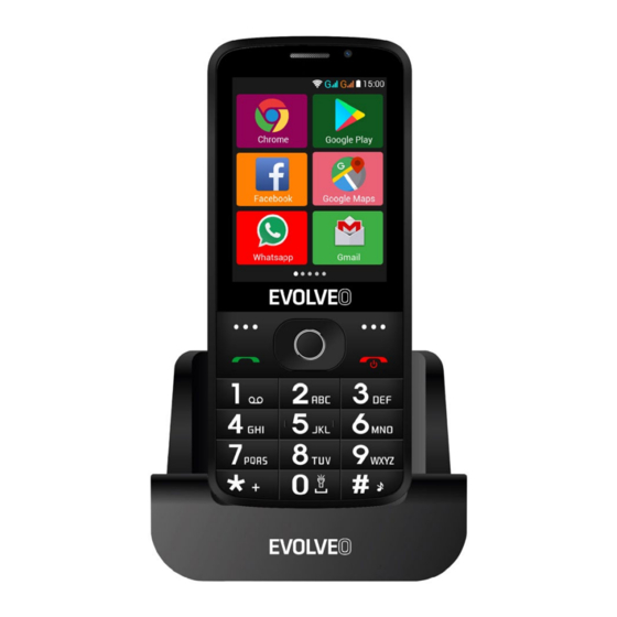 Evolveo EasyPhone AD Manual
