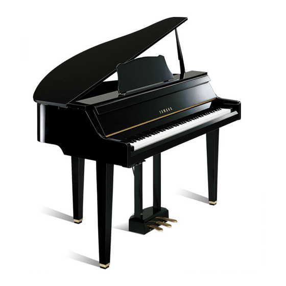 Yamaha GranTouch Digital Grand Piano Manuals