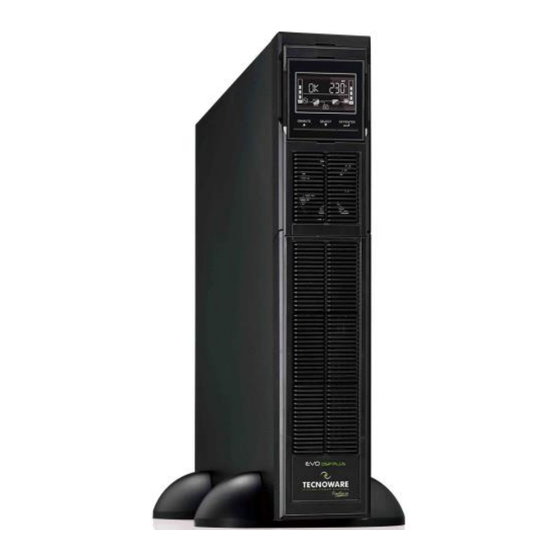 Tecnoware EVO DSP PLUS 1.200 Rack Tower PF 0.9 User Manual