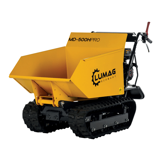 Lumag MD500H PRO Operator's Manual