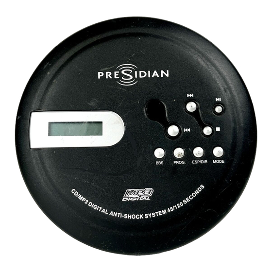 Presidian  42-179 User Manual
