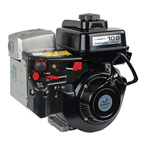 Robin America SX30 Series Parts Manual