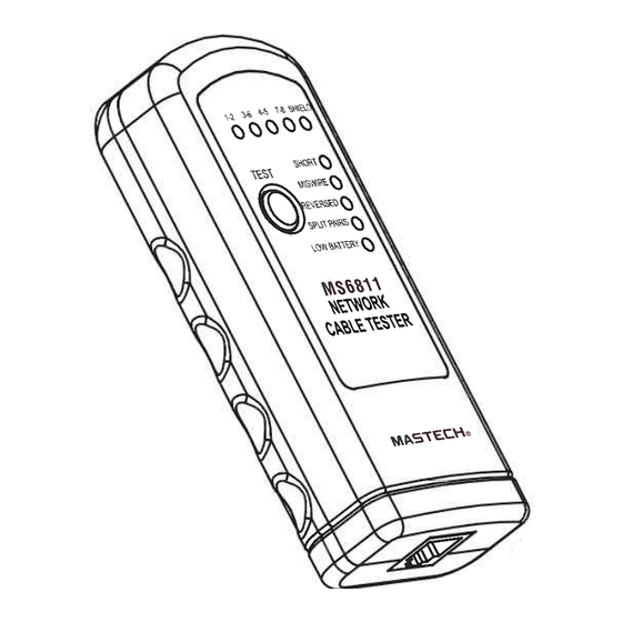 Mastech MS6811 User Manual