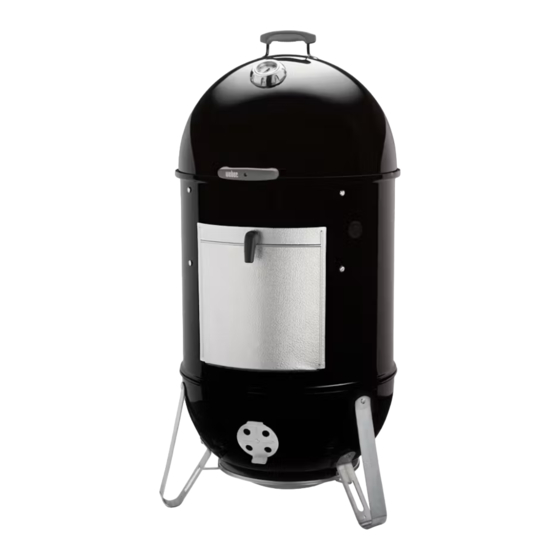 Weber Smokey Mountain Cooker Owner's Manual