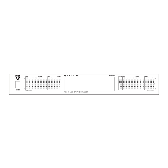 Rockville REQ20 Owner's Manual