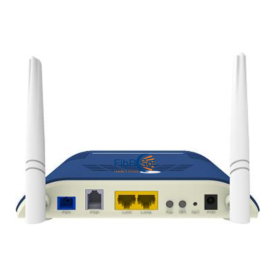 FibRSol FS-2LAN+1POTS+WiFi Dual Mode User Manual