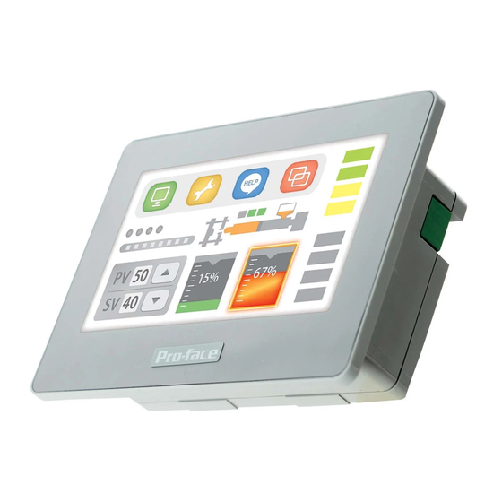 Pro-face GP4100 Series Replacement  Manualbook