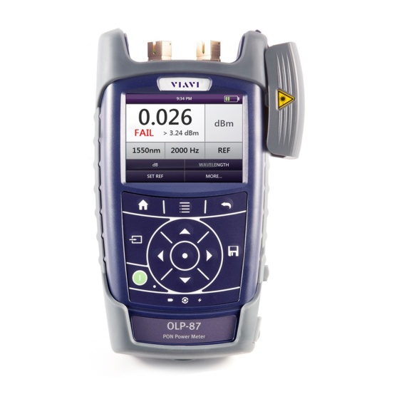 Viavi SmartClass OLP-87 Operating Manual