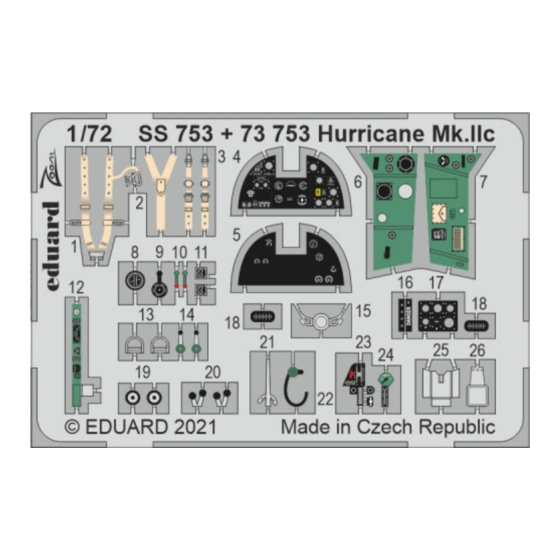 Eduard Hurricane Mk.IIc Manual