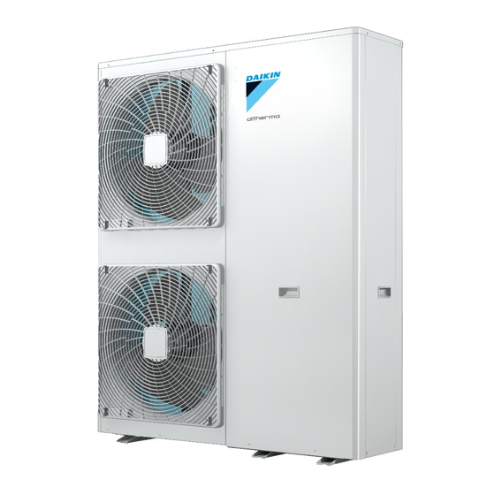 Daikin Altherma EAVX-D9WG Installer's Reference Manual