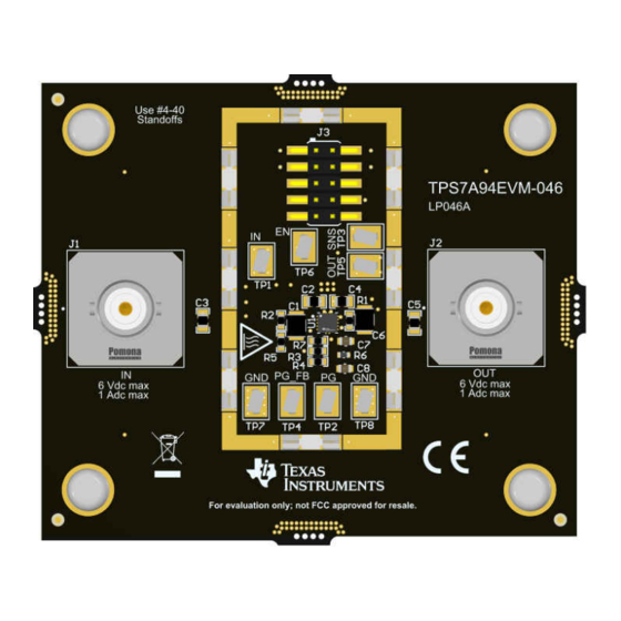 Texas Instruments TPS7A94EVM-046 User Manual