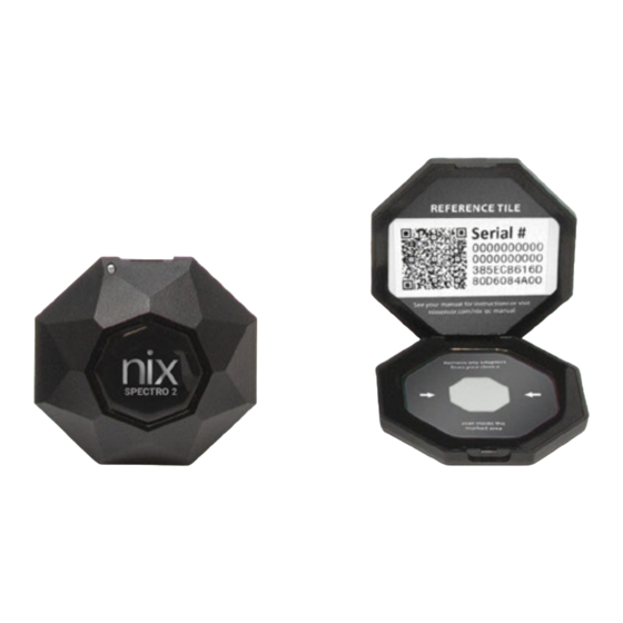 NIX Spectro 2 Quick Start Manual