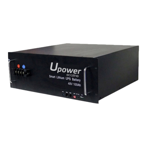 UPOWER Ecoline UE-48Li100BL Manual