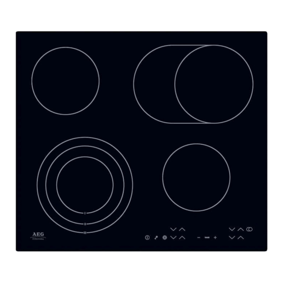 AEG 66300KF-an Installation And Operating Instructions Manual