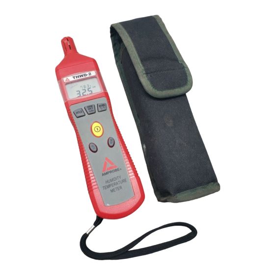 Amprobe THWD-3 Relative Humidity Temperature Meter