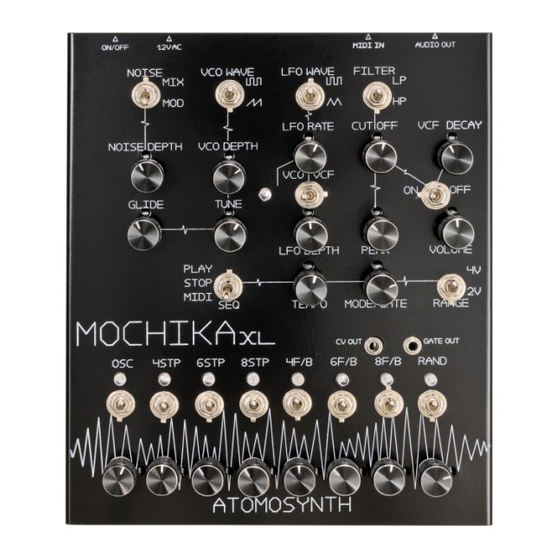 AtomoSynth Mochika XL Manual