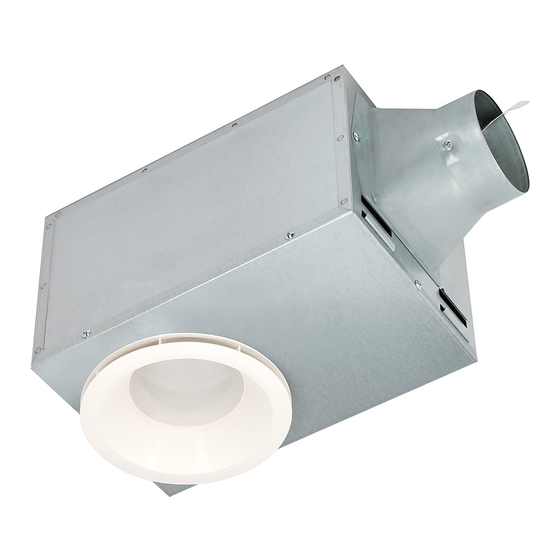 Delta breez REC80LED Installation And Operating Instructions