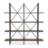 Brosa Field Triple Open Shelf Assembly Manual