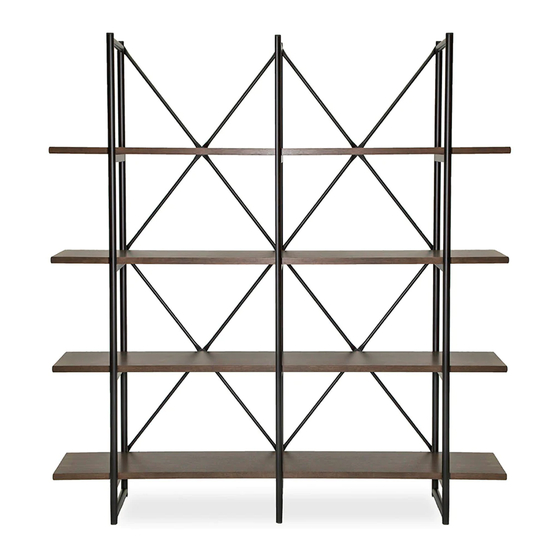 BROSA Field Triple Open Shelf Assembly Manual