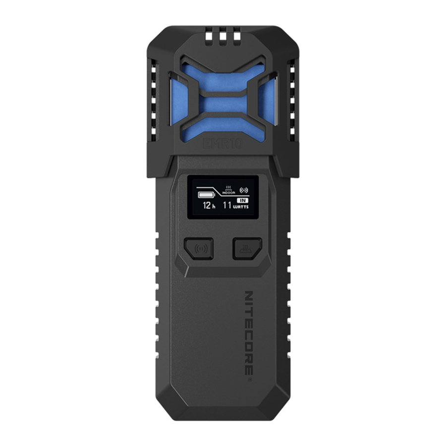 Nitecore EMR10 - Portable Electronic Multipurpose Repeller Manual