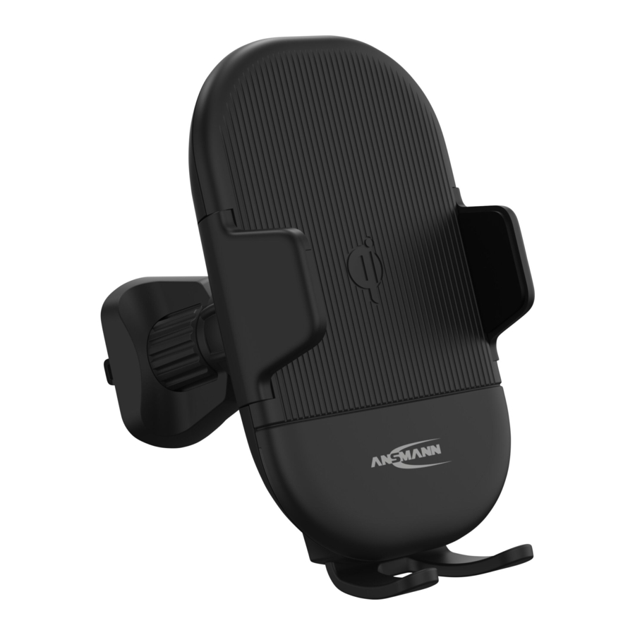 ANSMANN WILINE WCC15 - Wireless Car Charger Manual