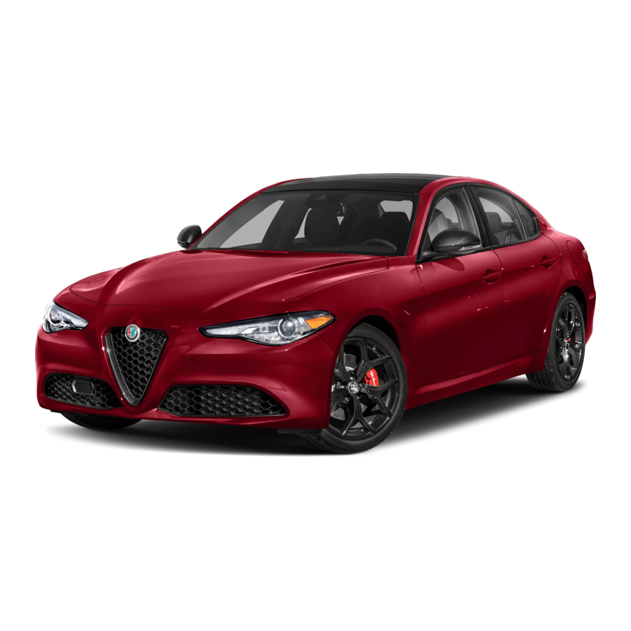 Alfa Romeo GIULIA 2020 Manual