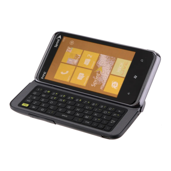 HTC Arrive Sprint Basic Manual