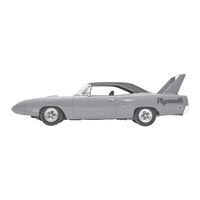 REVELL 1970 PLYMOUTH SUPERBIRD Manual