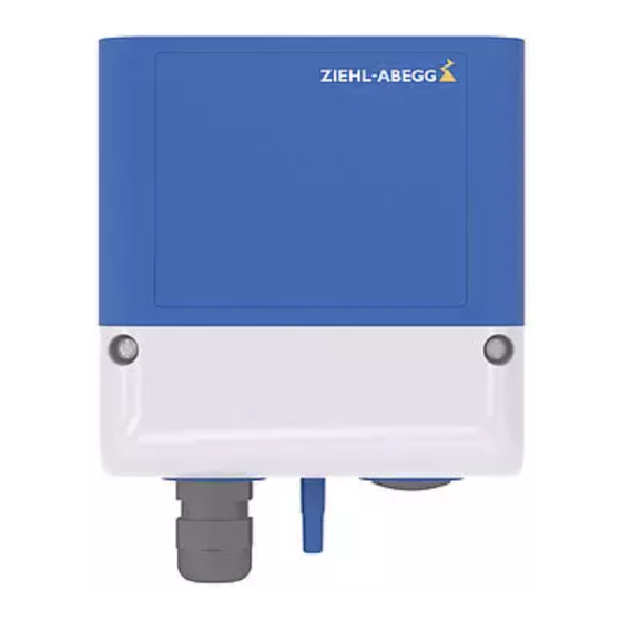 ZIEHL-ABEGG MBG-7I plug Operating Instructions Manual
