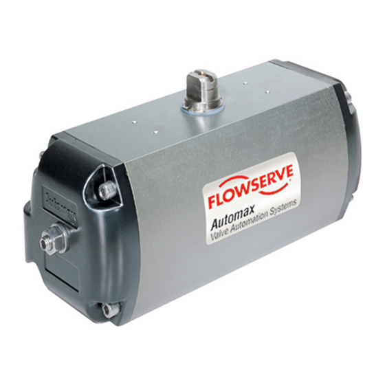 Flowserve Automax SuperNova S050 Installation, Operating,  & Maintenance Instructions