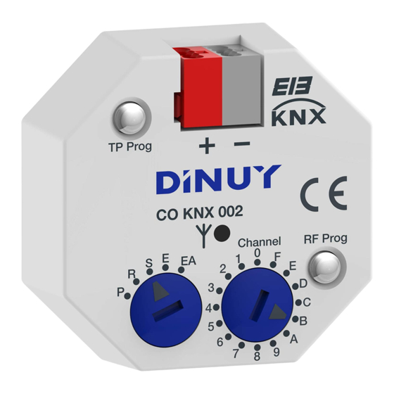 DINUY KNX CO KNX 002 Instruction Manual