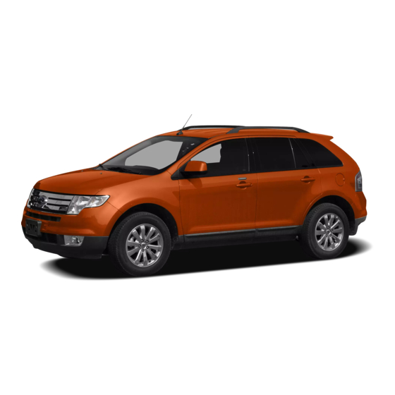 Ford 2007 Edge Owner's Manual